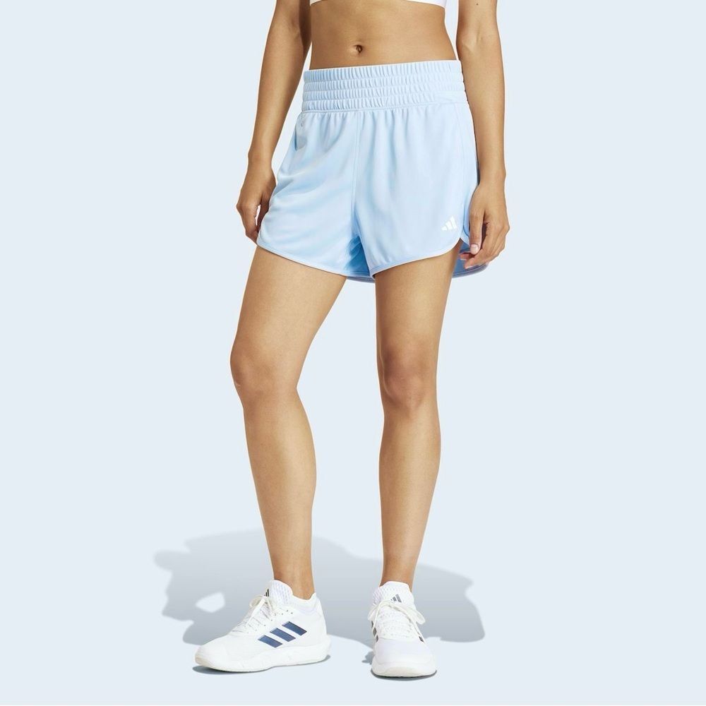 NWT Adidas Pacer Shorts Aeroready High Rise Shorts
